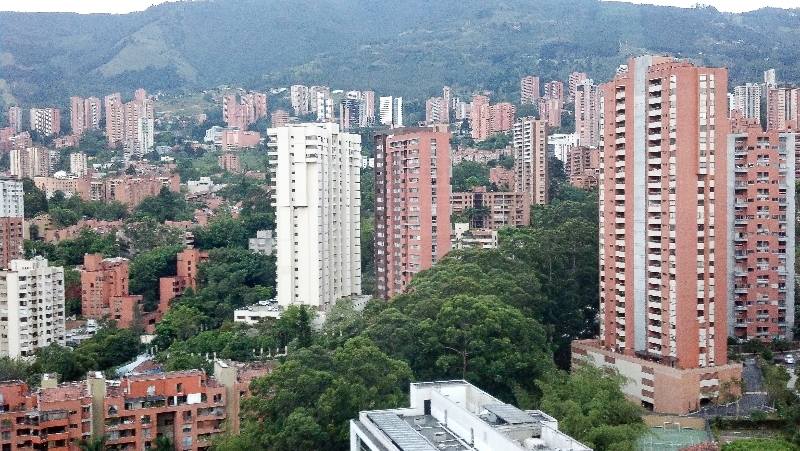 View of Medellin from Office Tower