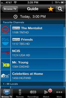 AT&T U-verse iPhone App